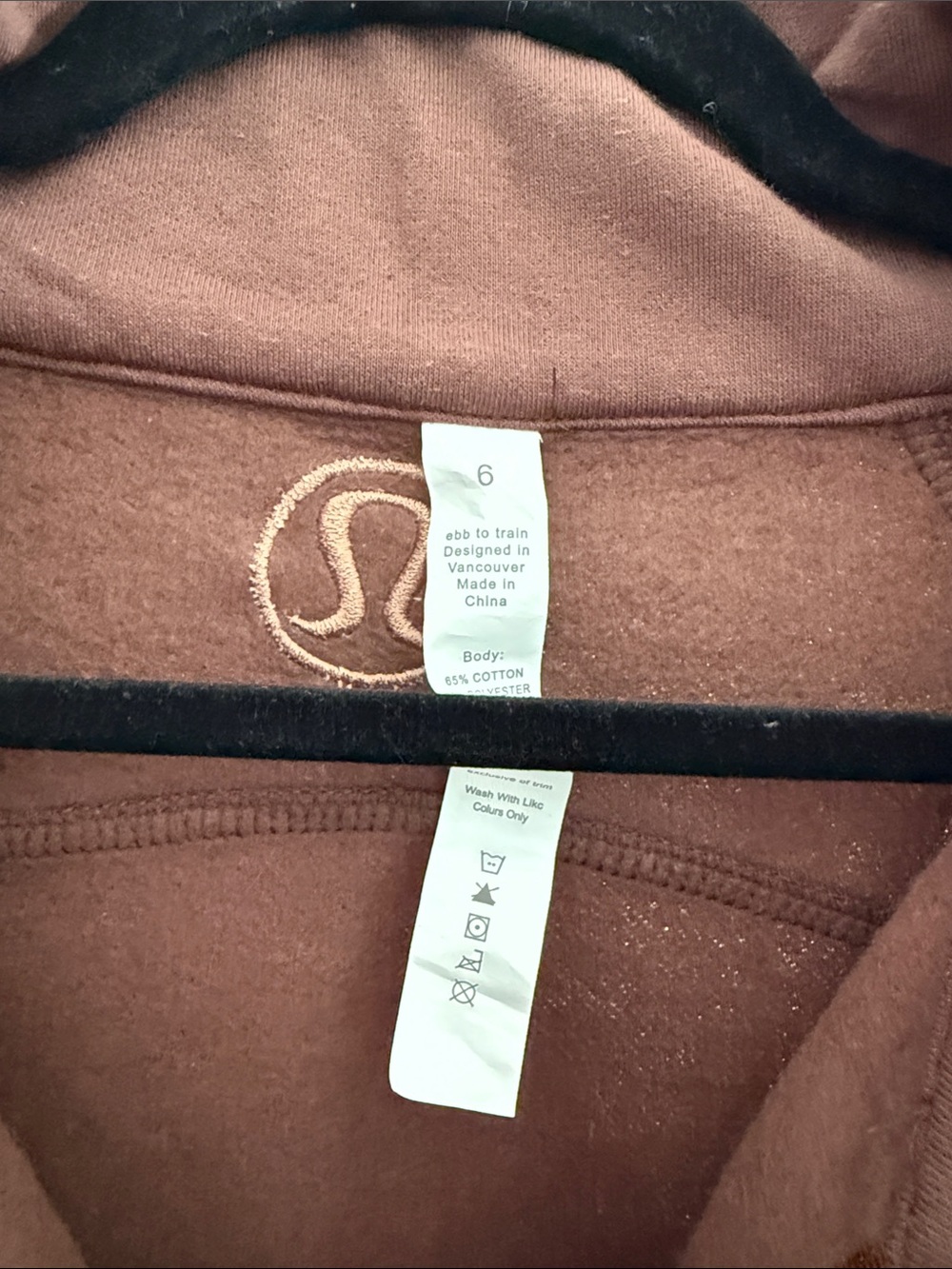 Lululemon 🍋 Half-Zip Pullover Sweatshirt EUC - Picture 3 of 3